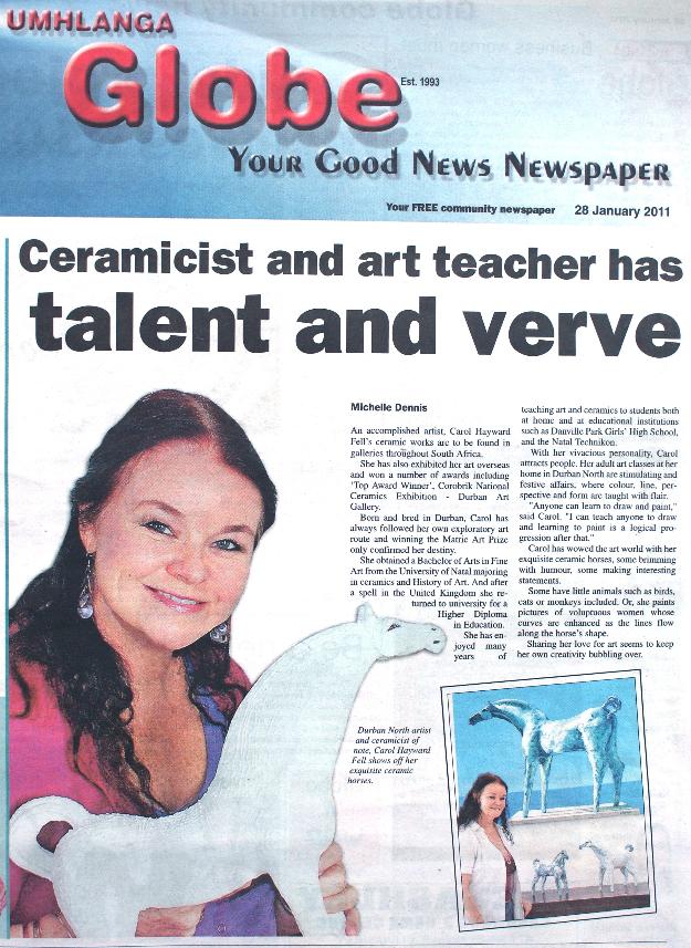 Ceramicist and art teacher has talent and verve